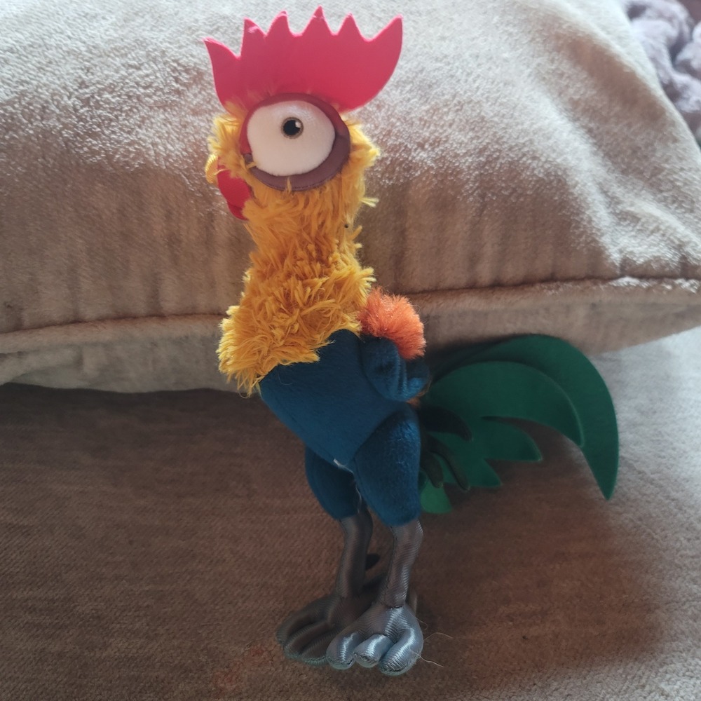 Disney Moana Hei Hei Plush Rooster Stuffed Animal Figure Toy